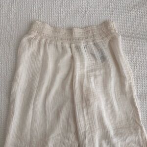 NWT Abercrombie Gauzy Swim Cover Up Bottoms - Size Large Short